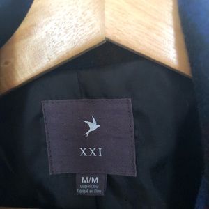 Forever 21 plaid coat